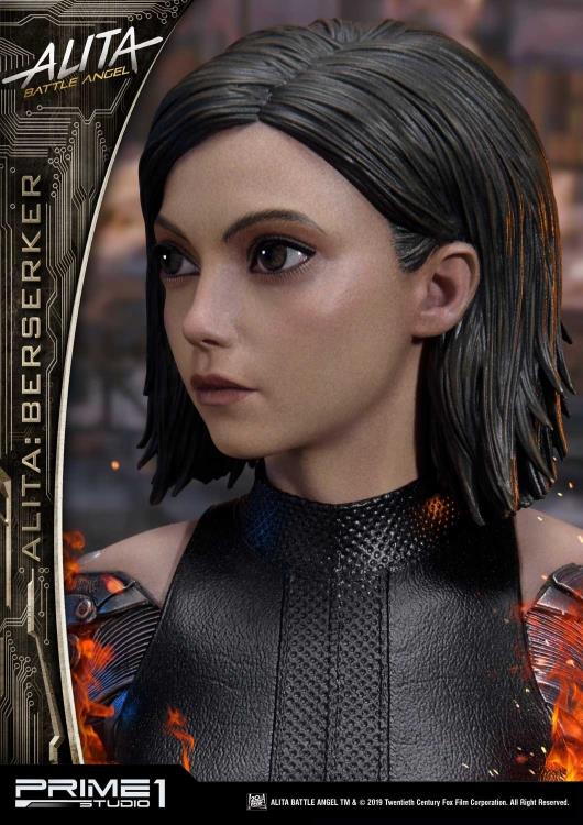 Alita: Battle Angel Premium Masterline Alita (Berserker) 1/4 Scale Statue Gallery Image 11