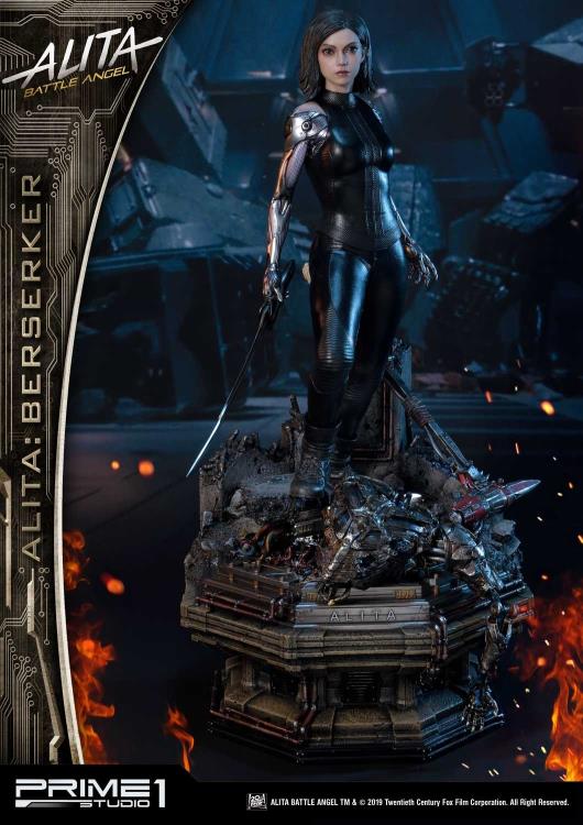 Alita: Battle Angel Premium Masterline Alita (Berserker) 1/4 Scale Statue Gallery Image 3