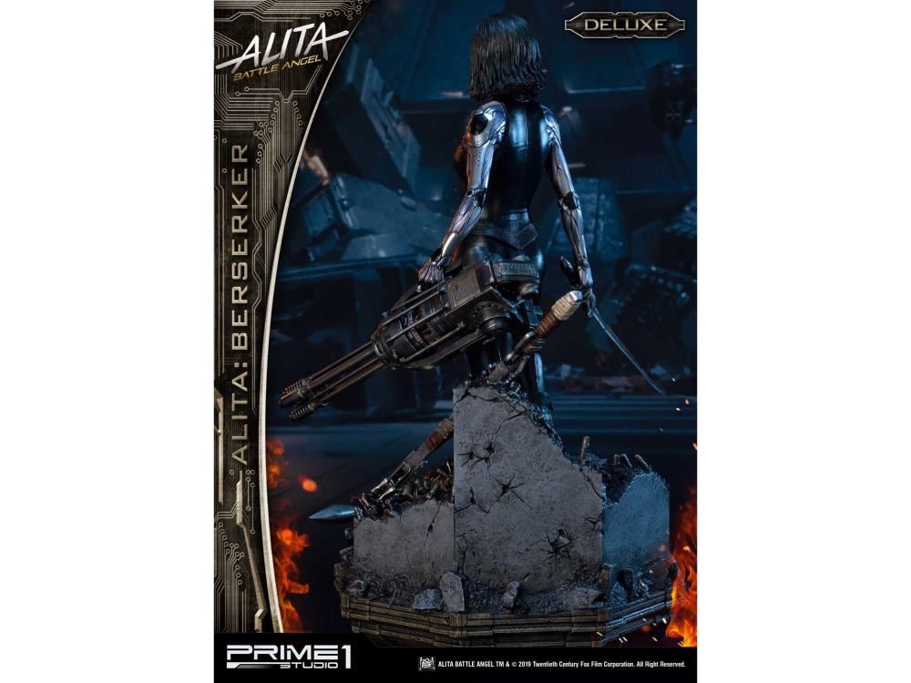 Alita: Battle Angel Premium Masterline Alita (Berserker) Deluxe 1/4 Scale Statue Gallery Image 11