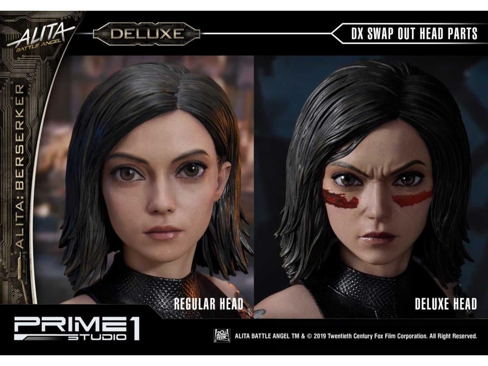 Alita: Battle Angel Premium Masterline Alita (Berserker) Deluxe 1/4 Scale Statue Gallery Image 13