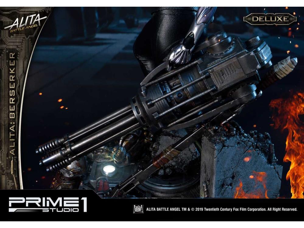 Alita: Battle Angel Premium Masterline Alita (Berserker) Deluxe 1/4 Scale Statue Gallery Image 17