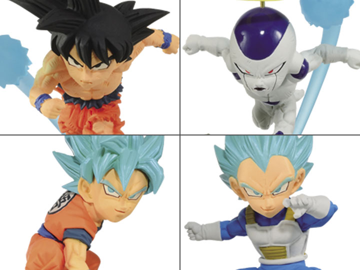 Dragon Ball Super World Collectable Diorama Vol.3 Set of 4 Figures Gallery Image 1