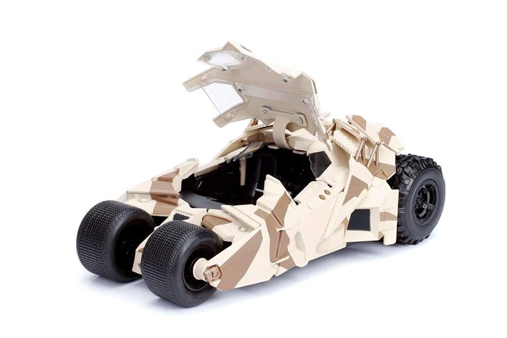 The Dark Knight Metals Die Cast Batman & 1/24 Scale Batmobile (Camo) Gallery Image 4