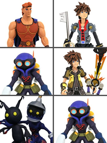 Kingdom Hearts III Select Wave 2 Set of 3 Two-Packs Gallery Image 2