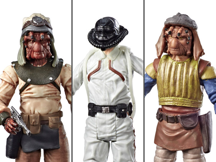 Star Wars: The Vintage Collection Skiff Guard Three-Pack Gallery Image 1