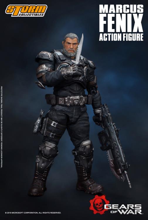 Gears of War Marcus Fenix 1/12 Scale Figure