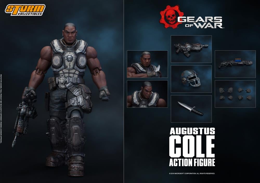 Gears of War Augustus Cole 1/12 Scale Figure Gallery Image 14