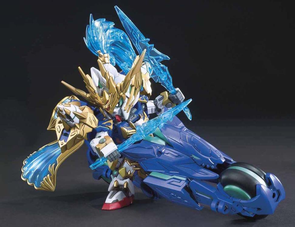 SD Gundam World Sangoku Soketsuden #07 Zhao Yun 00 Gundam & Blue Dragon Drive Model Kit Gallery Image 3