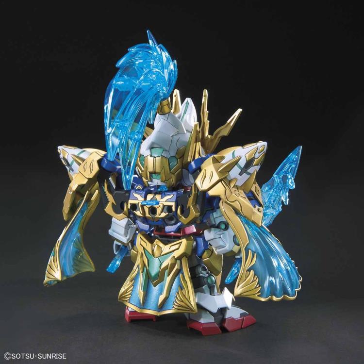 SD Gundam World Sangoku Soketsuden #07 Zhao Yun 00 Gundam & Blue Dragon Drive Model Kit Gallery Image 5