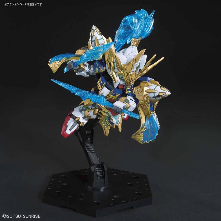SD Gundam World Sangoku Soketsuden #07 Zhao Yun 00 Gundam & Blue Dragon Drive Model Kit Gallery Image 7