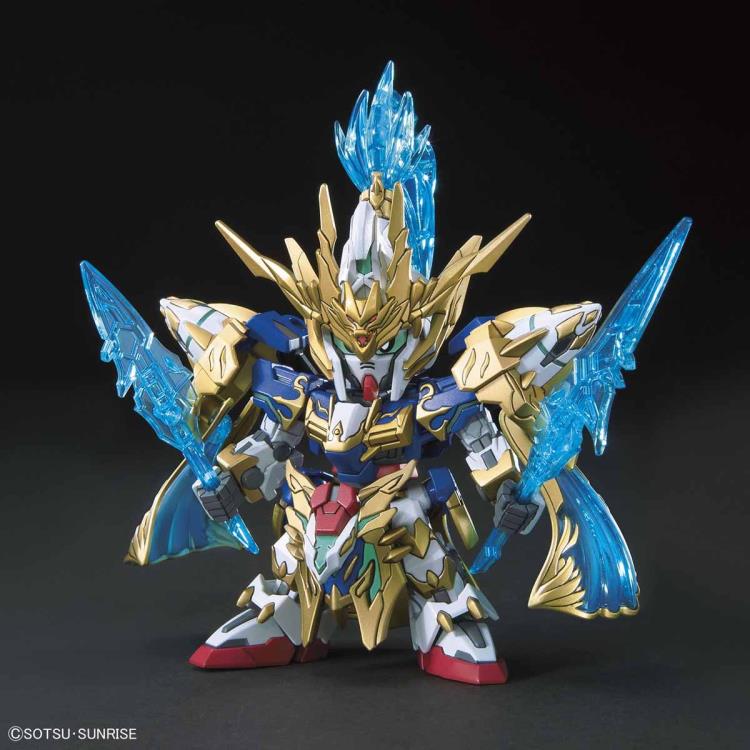 SD Gundam World Sangoku Soketsuden #07 Zhao Yun 00 Gundam & Blue Dragon Drive Model Kit Gallery Image 4