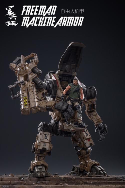 Dark Source Freeman Machine Armor With Pilot (Sand) 1/18 Scale Figure Set Gallery Image 9