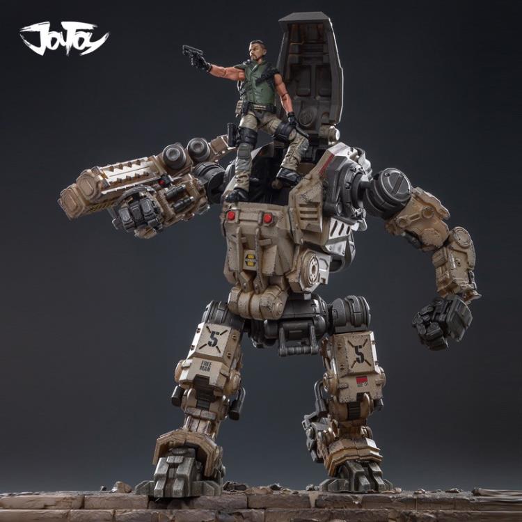 Dark Source Freeman Machine Armor With Pilot (Sand) 1/18 Scale Figure Set Gallery Image 6