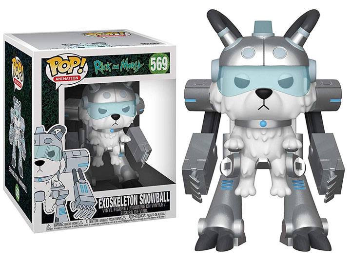 Pop! Animation: Rick and Morty -  6" Super Sized Exoskeleton Snowball Gallery Image 1