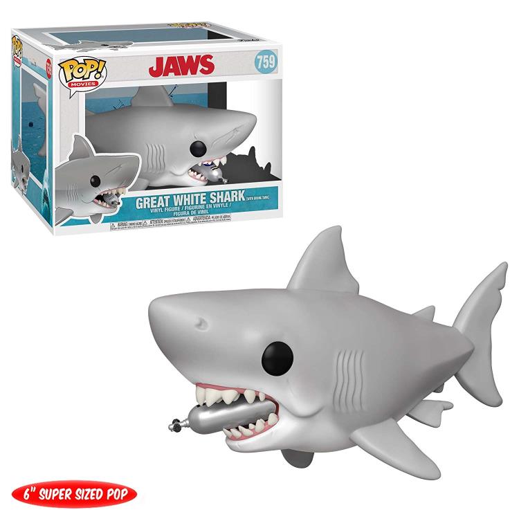 Pop! Movies: Jaws - 6" Super Sized Jaws (Diving Tank) Gallery Image 3
