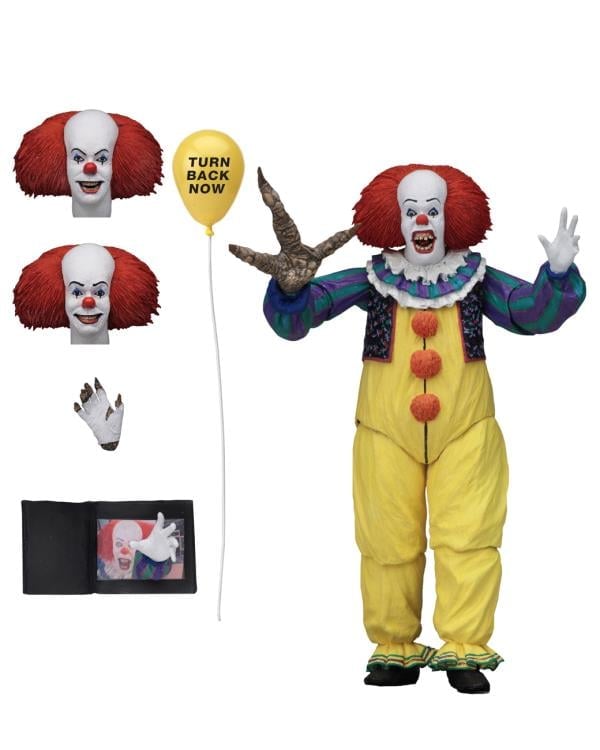 NECA IT 1990 アルティメットアクションフィギュア ペニーワイズ NECA IT イット/ ペニーワイズ アルティメット 7インチ アクション