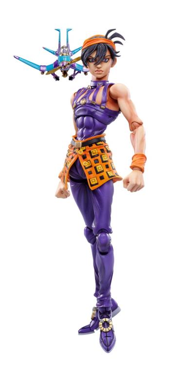 JoJo's Bizarre Adventure Super Action Statue Narancia Ghirga & Aerosmith Gallery Image 7