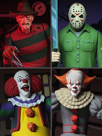 Toony Terrors Wave 1 Set of 4 Figures Gallery Image 2
