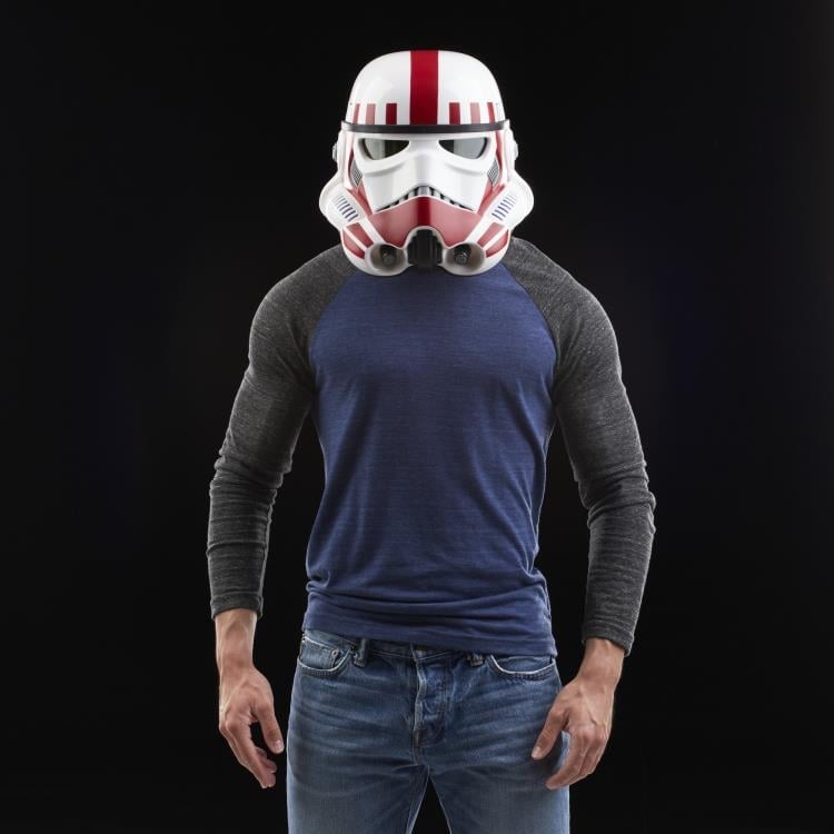 Star Wars: The Black Series Imperial Shock Trooper 1:1 Scale Wearable Helmet (Electronic) Gallery Image 13