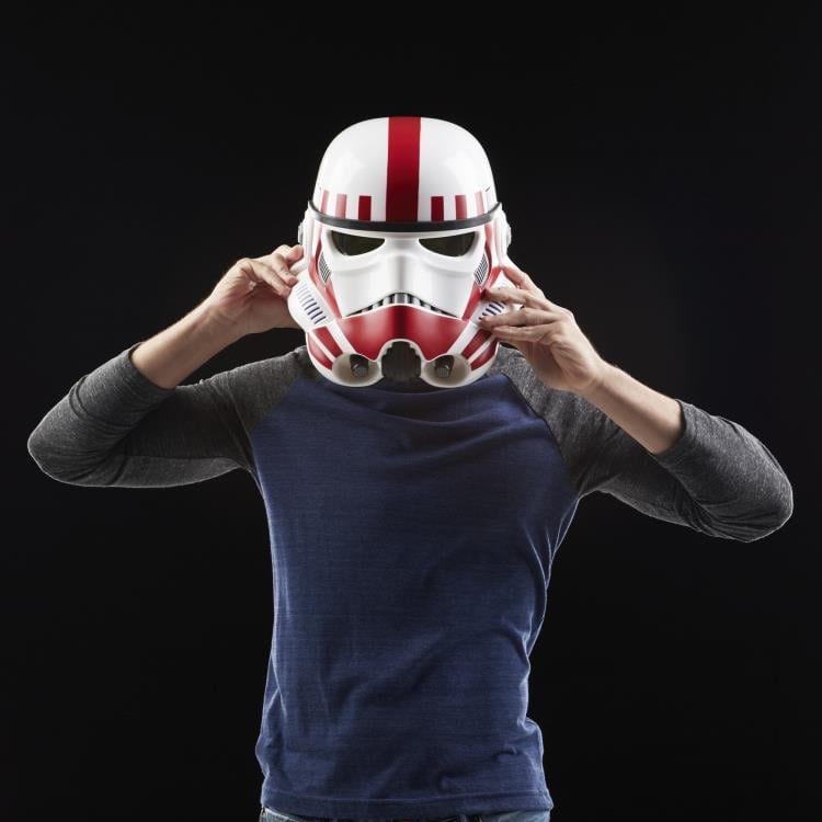 Star Wars: The Black Series Imperial Shock Trooper 1:1 Scale Wearable Helmet (Electronic) Gallery Image 7