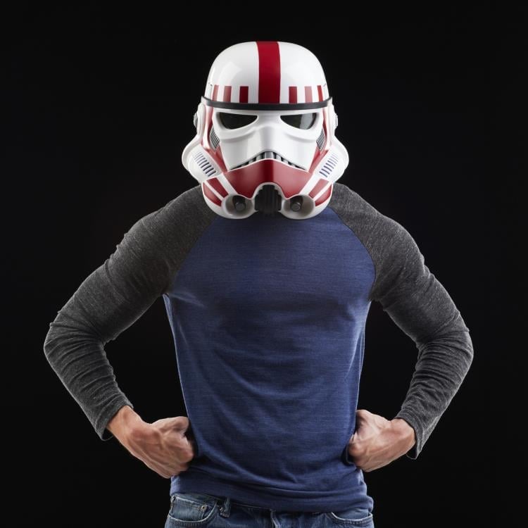 Star Wars: The Black Series Imperial Shock Trooper 1:1 Scale Wearable Helmet (Electronic) Gallery Image 12
