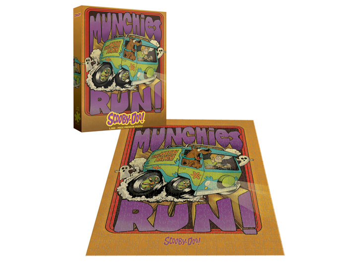Scooby-Doo Munchies Run 1000-Piece Puzzle Gallery Image 1