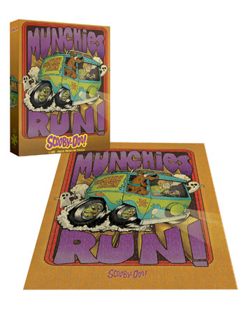 Scooby-Doo Munchies Run 1000-Piece Puzzle Gallery Image 2