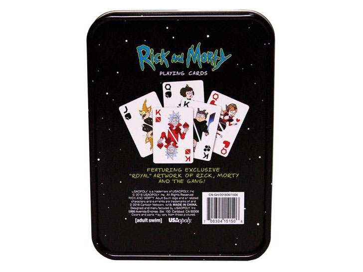 Rick and Morty Playing Card Set Gallery Image 5