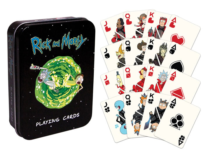 Rick and Morty Playing Card Set Gallery Image 1