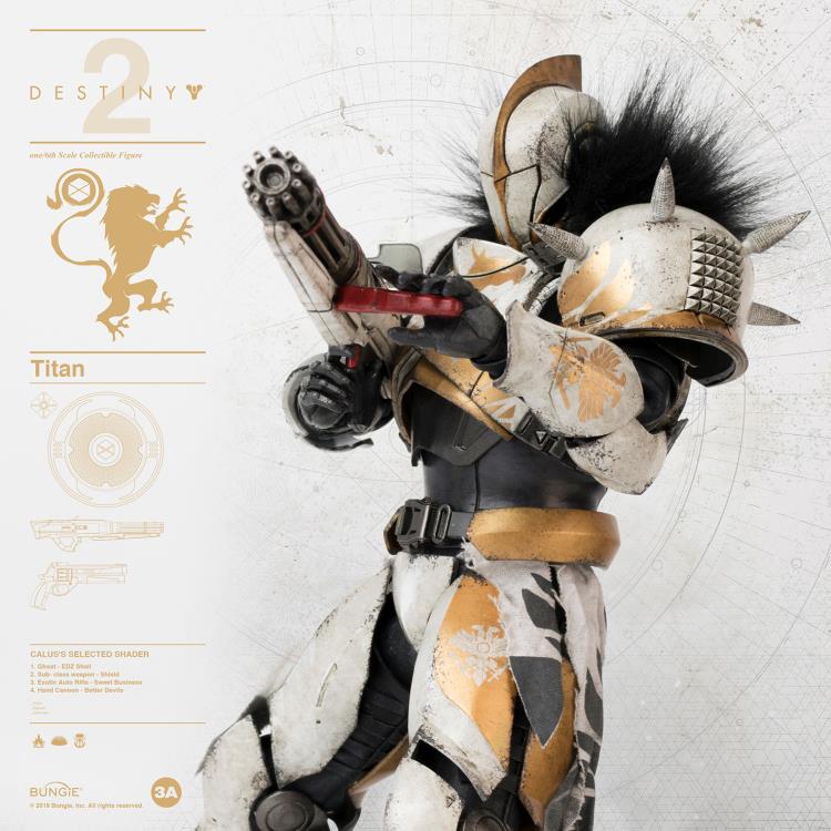 Destiny 2 Titan (Calus's Selected Shader) 1/6th Scale Collectible Figure Gallery Image 10