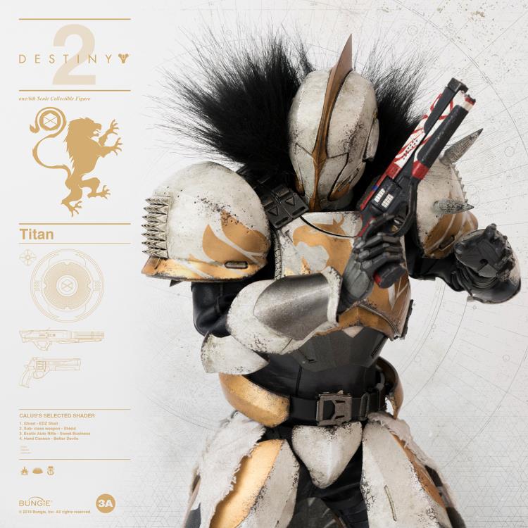 Destiny 2 Titan (Calus's Selected Shader) 1/6th Scale Collectible Figure Gallery Image 9