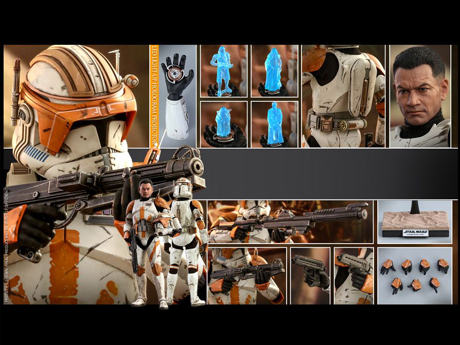 Star Wars: Revenge of the Sith MMS524 Commander Cody 1/6th Scale Collectible Figure Gallery Image 17