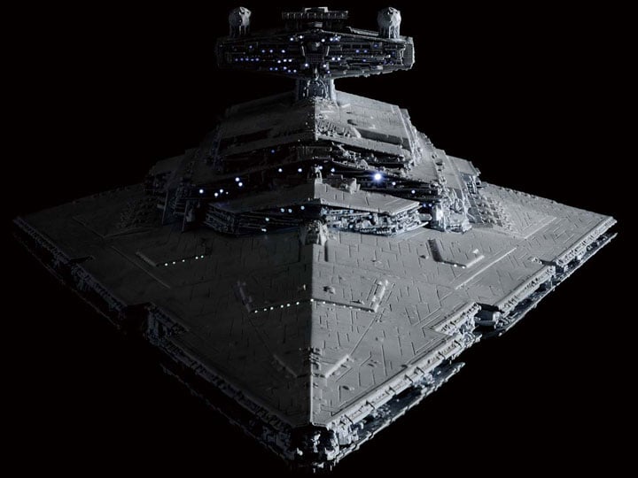 Star Wars Star Destroyer (A New Hope) 1/5000 Scale Lighting Model