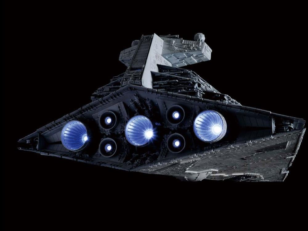 Star Wars Star Destroyer (A New Hope) 1/5000 Scale Lighting Model Kit (With Bonus) Gallery Image 6