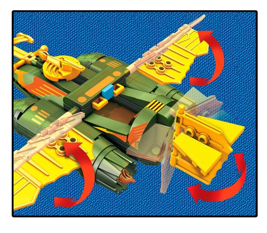 Masters of the Universe Mega Construx Probuilder Wind Raider Attack Gallery Image 7