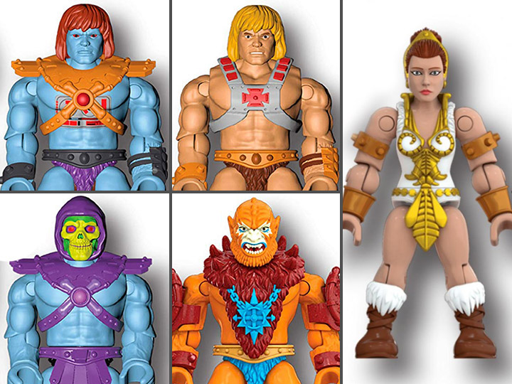 Masters of the Universe Mega Construx Heroes Battle for Eternia Five-Pack Gallery Image 1