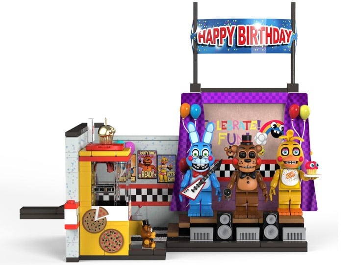 Five Nights at Freddy's The Toy Stage Large Construction Set Gallery Image 1