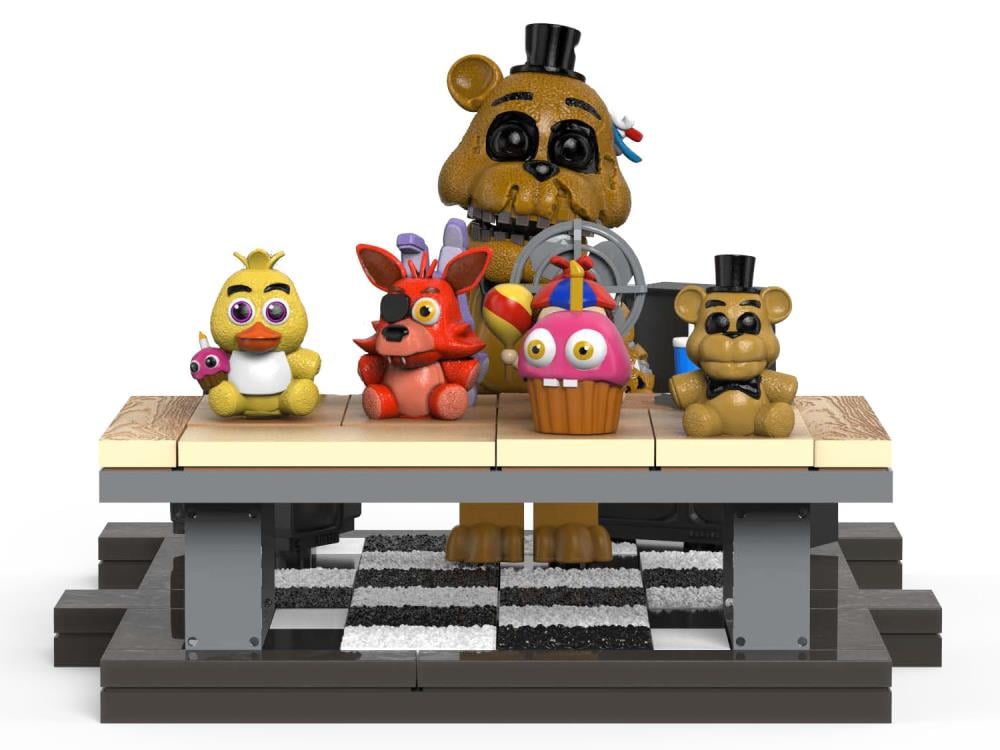 Five Nights at Freddy's The Office Desk & Right Dresser With Door Small Construction Sets Gallery Image 3