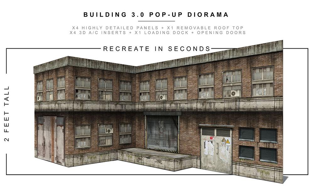 Building (3.0) 1/12 Scale Pop-Up Diorama Gallery Image 4