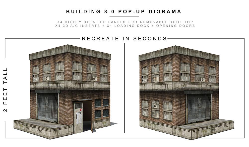 Building (3.0) 1/12 Scale Pop-Up Diorama Gallery Image 6