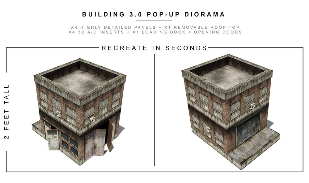 Building (3.0) 1/12 Scale Pop-Up Diorama Gallery Image 7