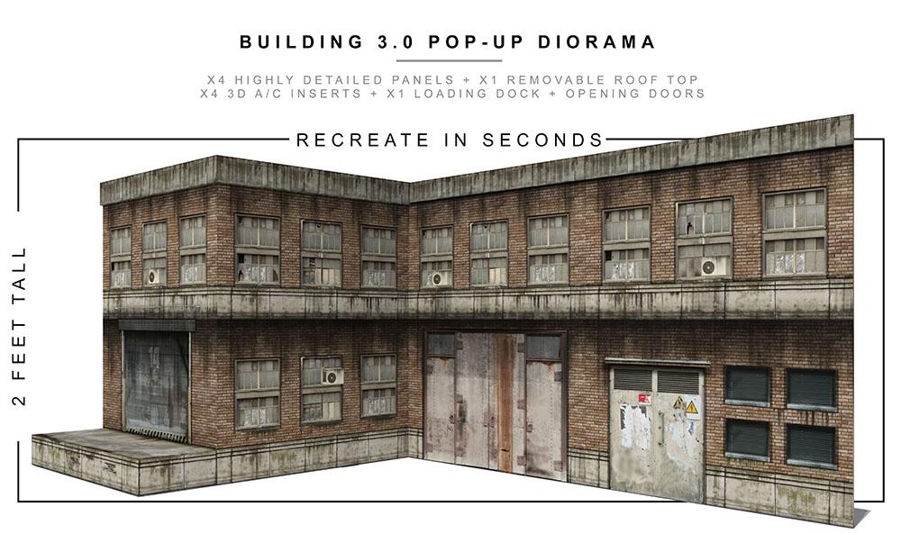 Building (3.0) 1/12 Scale Pop-Up Diorama Gallery Image 5