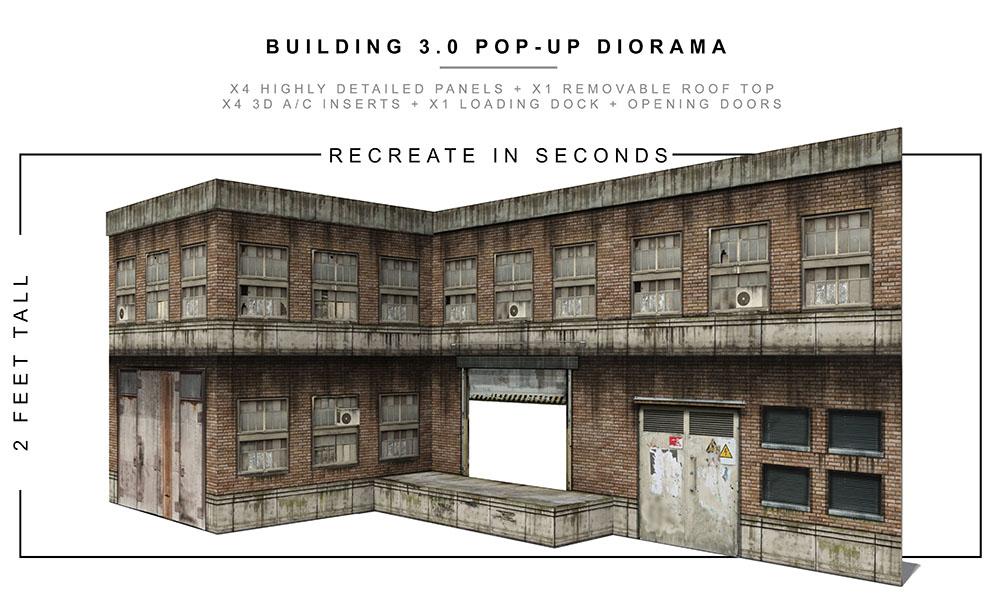 Building (3.0) 1/12 Scale Pop-Up Diorama Gallery Image 3