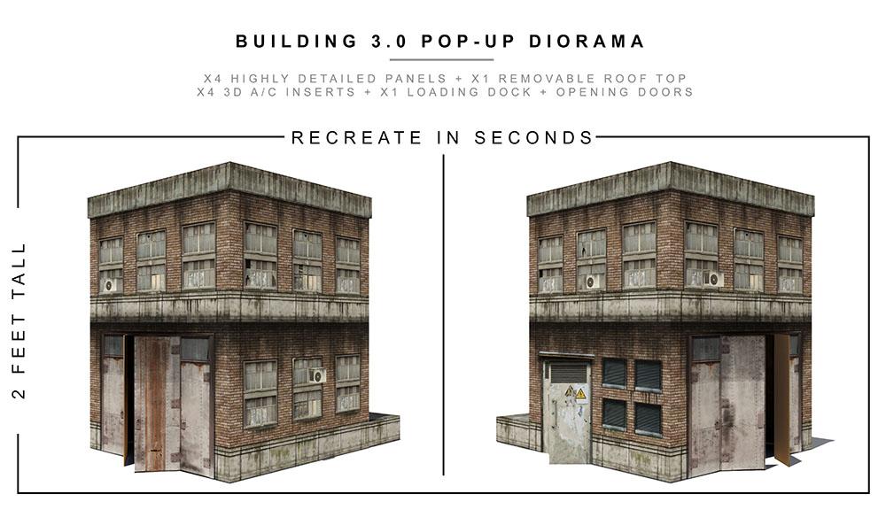 Building (3.0) 1/12 Scale Pop-Up Diorama Gallery Image 8