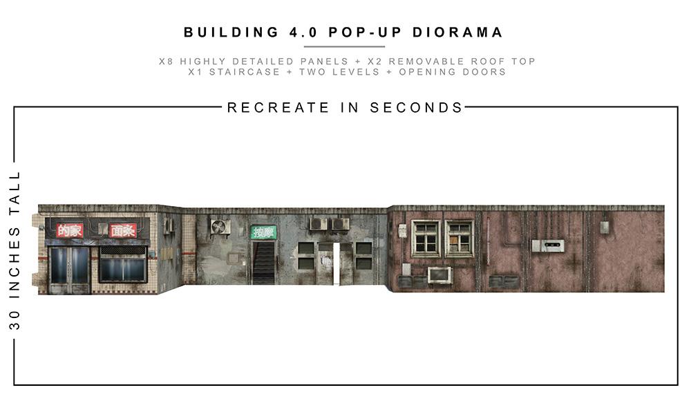 Building (4.0) 1/12 Scale Pop-Up Diorama Gallery Image 9