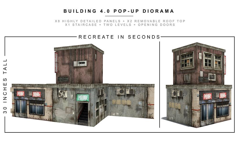 Building (4.0) 1/12 Scale Pop-Up Diorama Gallery Image 7