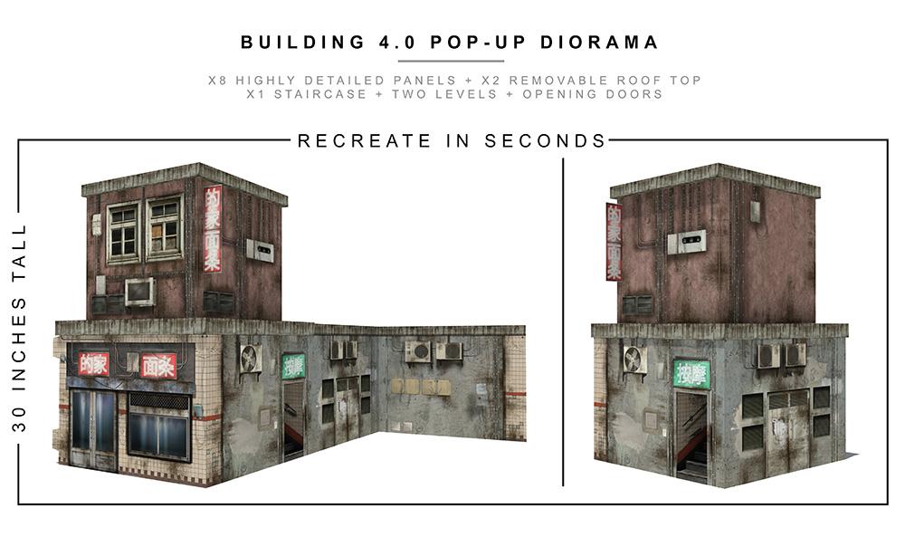 Building (4.0) 1/12 Scale Pop-Up Diorama Gallery Image 6