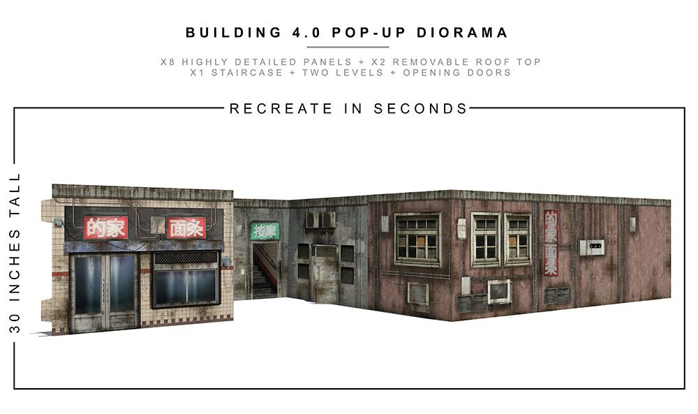 Building (4.0) 1/12 Scale Pop-Up Diorama Gallery Image 8