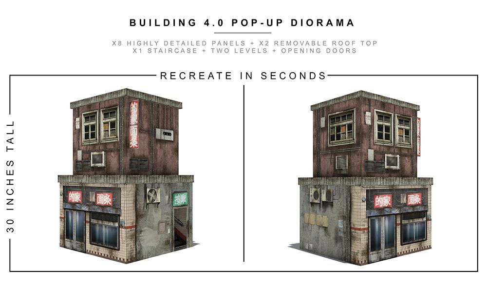 Building (4.0) 1/12 Scale Pop-Up Diorama Gallery Image 3