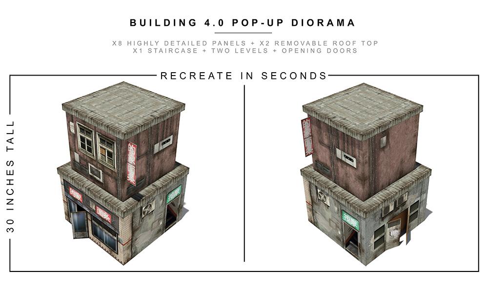 Building (4.0) 1/12 Scale Pop-Up Diorama Gallery Image 4